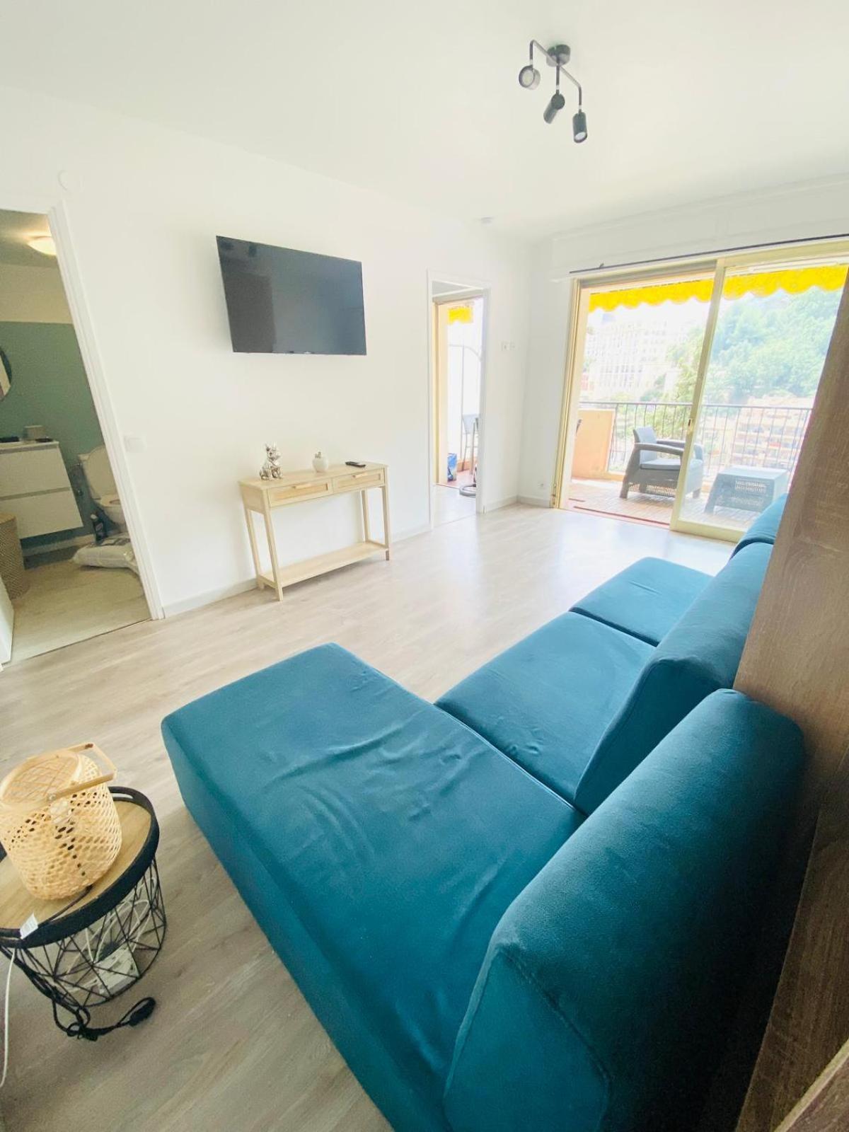 Appartement Le Patricia Balcon Calme Vue Clim Menton